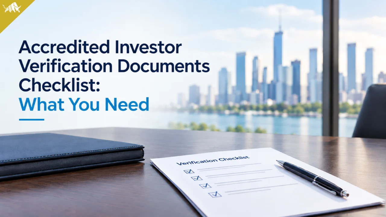 Accredited Investor Verification Documents Checklist